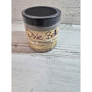 Dixie Belle Chalk Mineral Paint Spanish Moss 8oz Green Gray Furniture Paint DIY